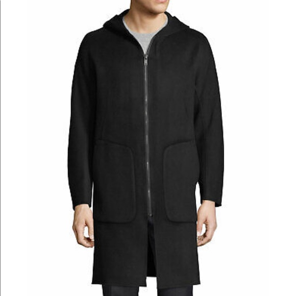 Mens THEORY Double-Faced Wool Coat (retail $900) - Picture 1 of 4